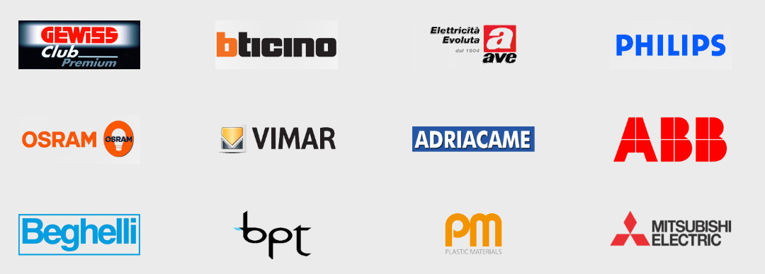 marchi materiale elettrico